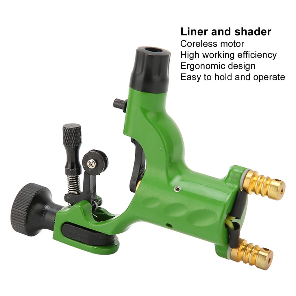 Aluminum Alloy Tattoo Machine Professional Portable Liner Shader Tattoo Motor   for Tattoo Artist