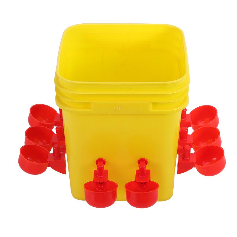 Automatic Poultry Water Drinker Cup for Chickens, Ducks, Quails, and Birds