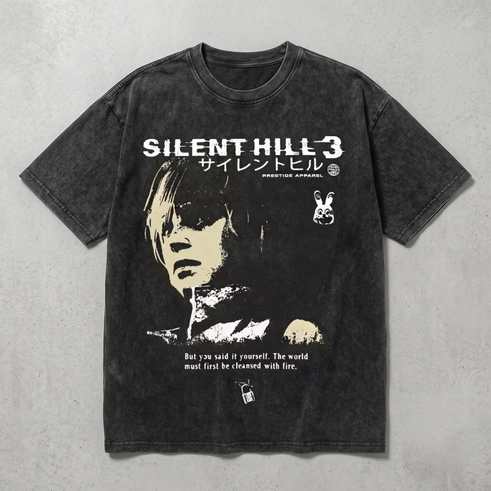 Silent Hill 3 T-Shirt | Heather Mason Graphic Shirt | Vintage Silent Hill 3 Gamer Tee | Retro Horror Survival Apparel | Unisex Shirt XL
