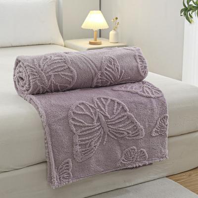 Yousheng 3D Butterfly Baby Blanket Double-Sided Flannel Soft Throw Blanket Fluffy Infant Toddler Newborn Receiving Blanket for Boys Girls Crib