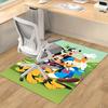 Mickey Friends Abenteuer Teppich für Spielzimmer Schlafzimmer Wohnzimmer Sofa Heimdeko Kinder Spielbereich Teppich Rutschfeste Bodenmatte