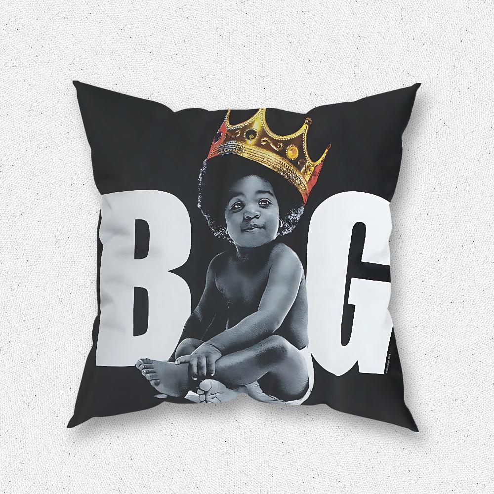 

Скандальный B-Biggie БОЛЬШАЯ Наволочка Для Домашней Спальни Комнаты Декорации Гостиной Подушка-Чехол для Дивана Подходящий 12x12Inch