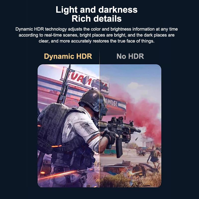 8K -Kompatibler 2.1 Kabeladapter Stecker auf Buchse HDTV-Verlängerung HD-Anschluss für HDTV PS4 Lptop TV-Box Projektor Verlängerung