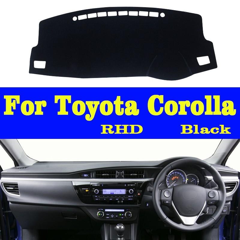 For Toyota Corolla E140 E150 E160 E170 E180 E210 2006~2026 E 210 Hybrid Car Dashboard Sun Shade Anti-UV Non-slip Mat Accessories