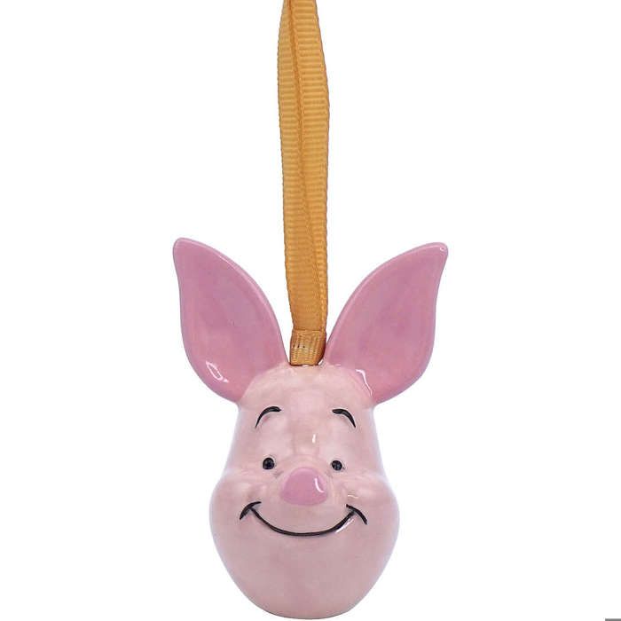Ornement - DISNEY - Winnie l'Ourson - Porcinet - 7,4 cm - Décoration de Noël - Suspendre