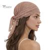 Sequin Headscarf Headscarf, Multi-Purpose Turban Headband Square Scarf, Adjustable Versatile Hair Scarf Strap Bohemian Style Head Wrap for Travel