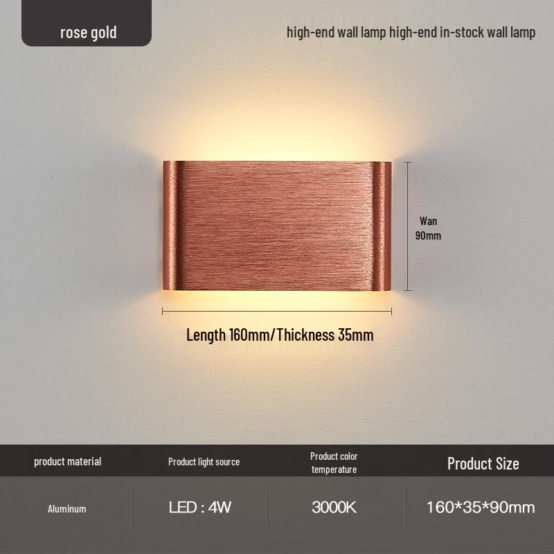 Nordic Minimalist Wall Sconce for Living Room & Bedroom