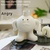 Creative Ceramic Flower Vase Cute Emoji Tubular Kawaii Vase Room Home Desktop Decoration Art Ornament Vase Gift Flowerpot