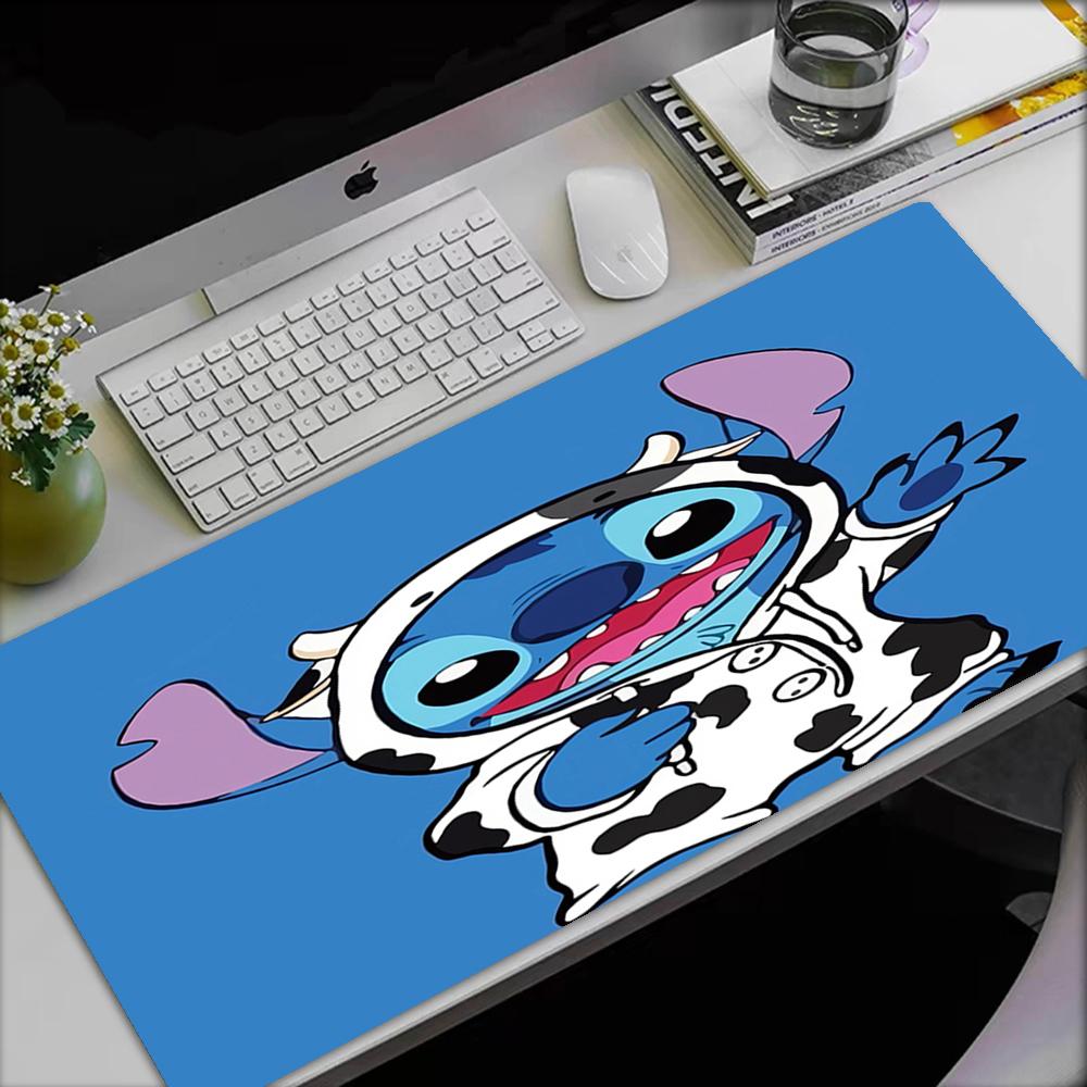 Stitch Theme Mouse Pad, Non Slip Rubber Base, Multifunctional Office & Home Decor, Perfect for Workspace Personalization.