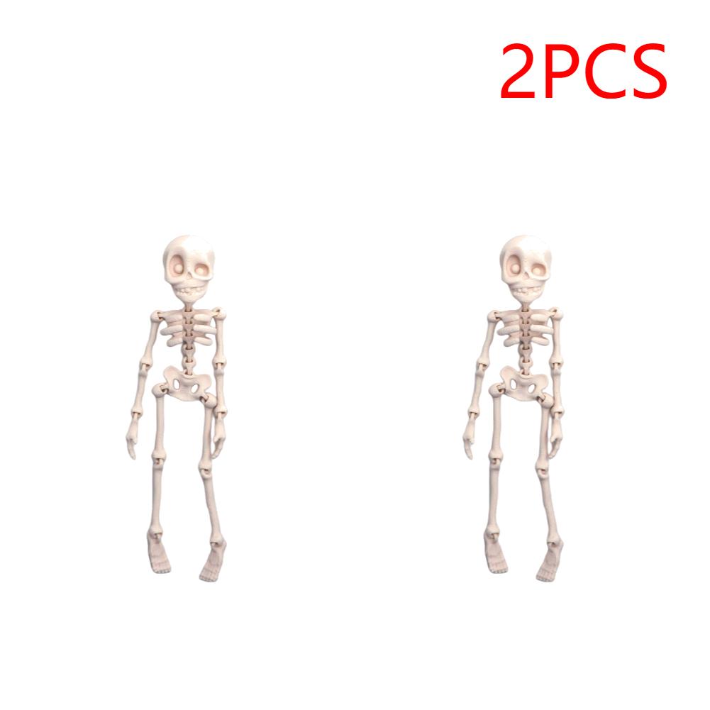 

2/5PCS Skeleton Fridge Magnets 3D Printed Magnetic Skull Fridge Magnets Skull Fridge Kitchen OfficeHalloween Funny Decoration