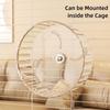 18cm Small Pet Exercise Wheel Clear Rat Playing Roller New Pet Running Roller  Indoor Use