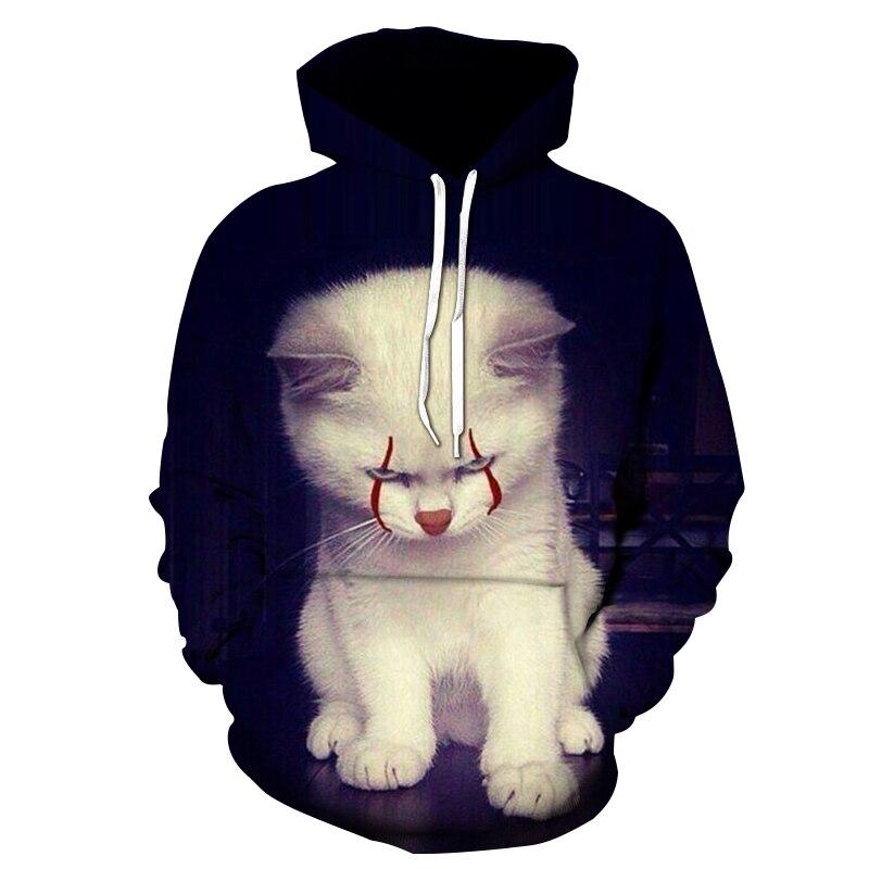 Primavera y Otoño Dibujos animados Anime Wolf Cat Sudadera con capucha  impresa en 3D Sudadera para hombres Sudadera casual Harajuku Sudaderas con  capucha Moda Streetwear Tops comprar a buen precio — entrega