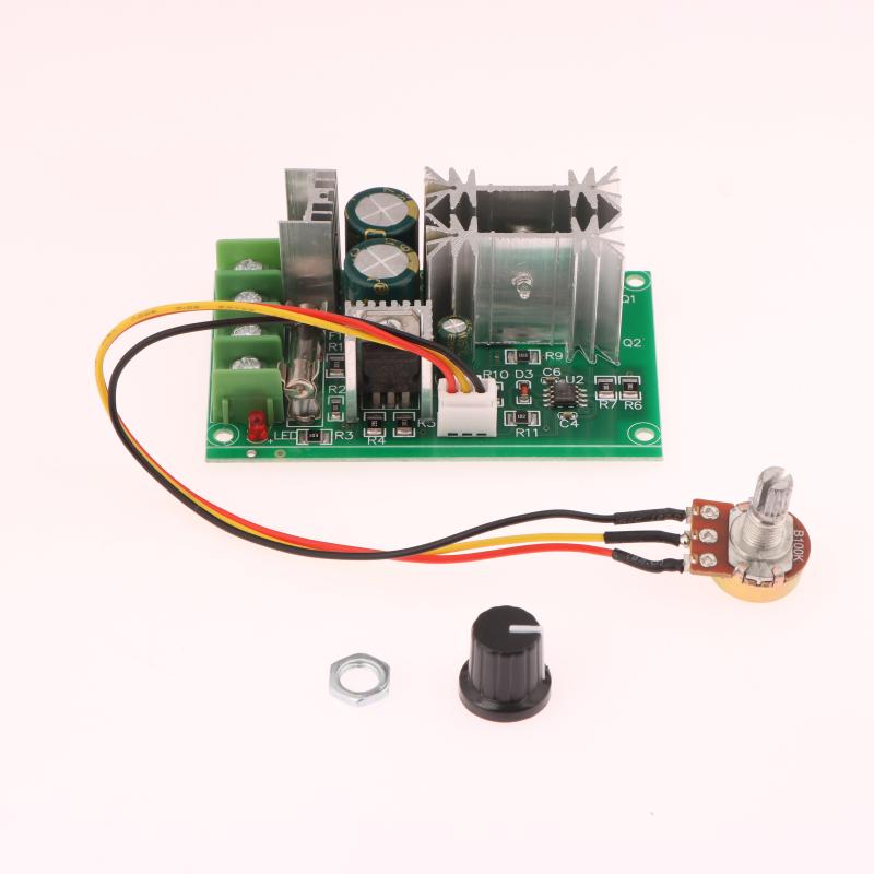 1 Satz PWM Motor Drehzahlregler 20A Stromregler DC10-60V DC Motor Drehzahlregler 12V 24V 36V 48V Hochleistungs-Ansteuermodul