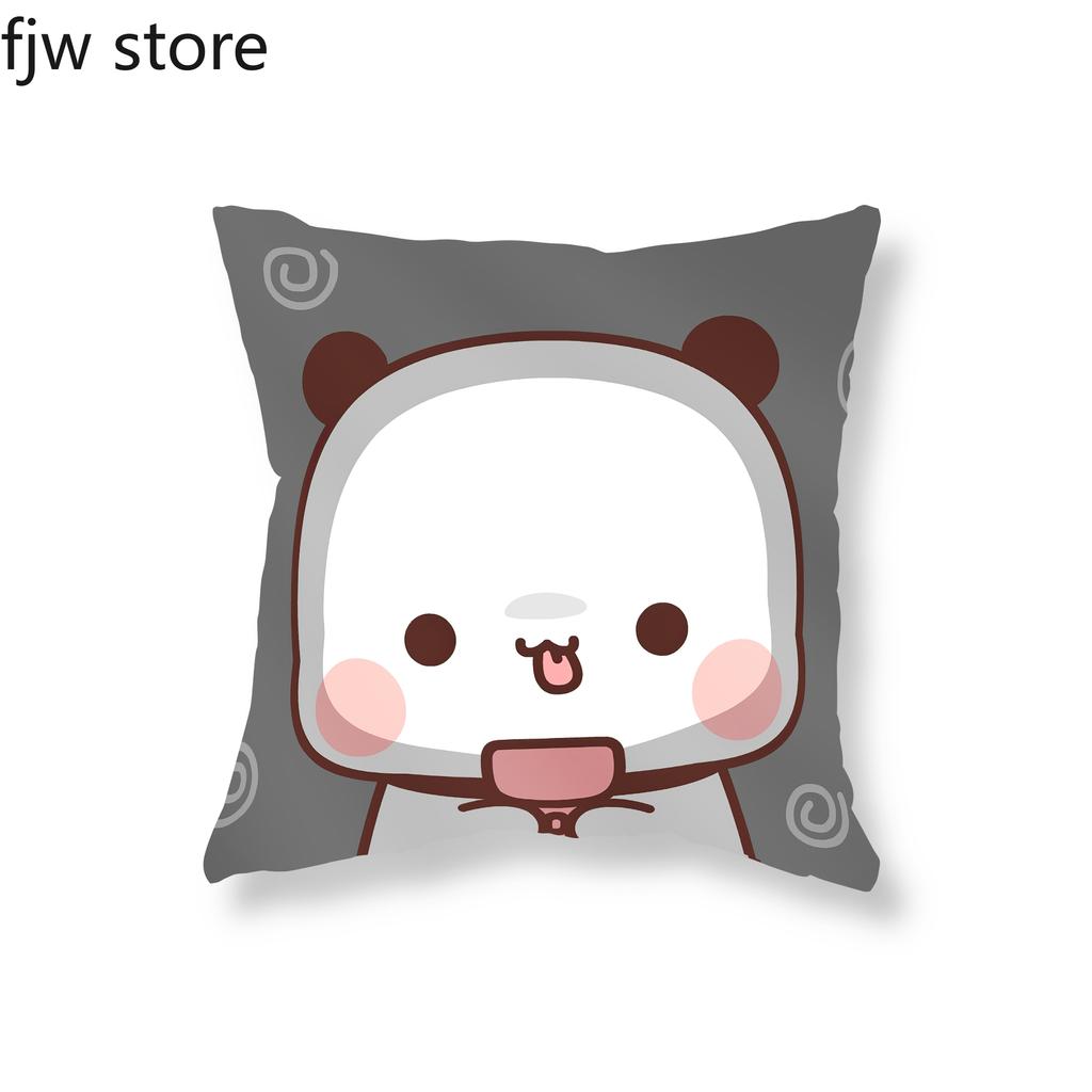 Halloween Decoration Throw Pillow Cover Cute Baby Panda Boob Cushion  Witch Vampire Pumpkin Party  Sofa Home