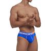 Men's Low Waist Slim Fit Stitching Style U-Convex Pouch Sports Underwear (MP5117)