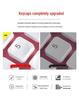 Chocolate Wireless/Wired Keyboard & Silent Mouse Set - Cute, Universal Laptop Accessory for Home & Office