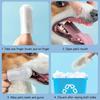 Universal Dogs Cats Disposable Finger Covers Fresh Breath Essential 50Pcs Pet Cleaning Finger Covers Tartar Removal Ear Cleaning