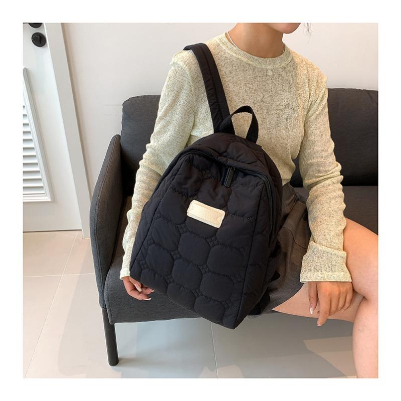Rucsac nou Little Fresh pentru femei, în stil japonez, simplu, ocazional, ușor, rezistent la apă, geantă personalizată de marcă de modă