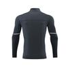 Men's Spring Quick Dry Long Sleeve Half-Zip Fitness Running Shirt