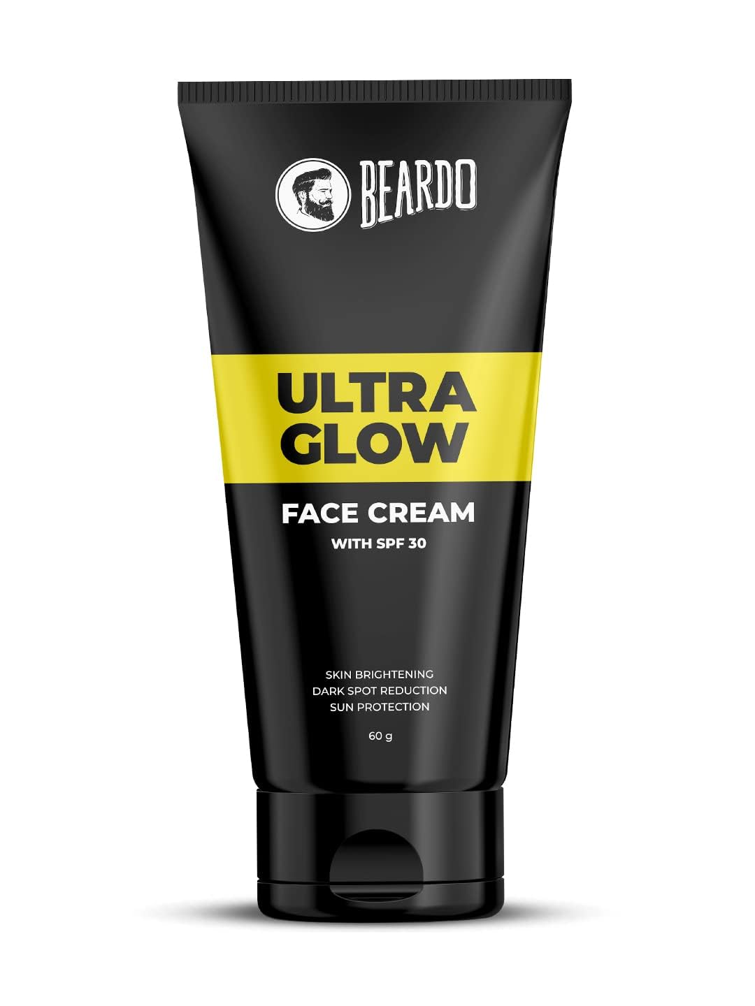 Beardo Ультрасияние Универсальный крем для лица для мужчин с SPF 30, 60 г | Алоэ Вера с Витамином E для осветления кожи и уменьшения пигментных пятен