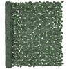 Clôture d'intimité en lierre, Écran mural artificiel vert 1500 x 2490 mm, Clôture en lierre verdoyant avec joint renforcé, Décoration de haie artificielle en feuilles de vigne pour