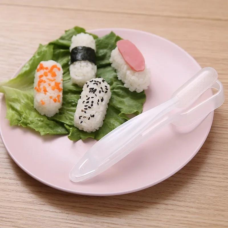Sushi Mold Maker Food Grade Rice Ball Bento Presses Mold with Handle Kids Lunch Making Tool DIY Hand Hold Kitchen Sushi Maker
