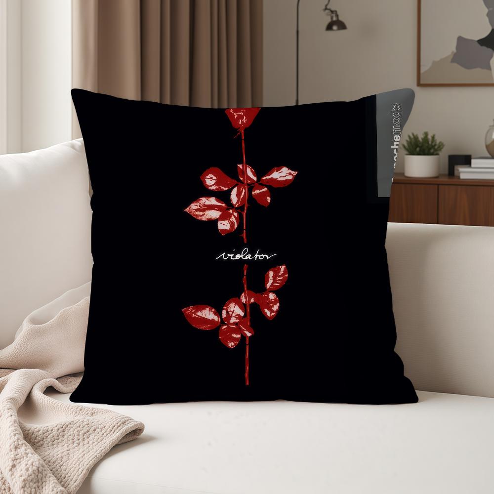 DDepeche Singer MMode Pillow Case Suitable For Bedrooms Living Rooms Cars Home Decoration