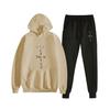 Hot-selling European and American Singer Travis Scott Casual Hooded Sweater Couple Suit