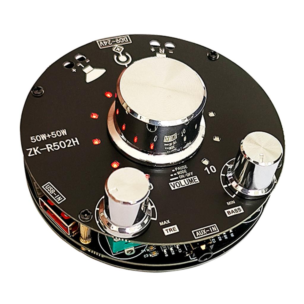 2.1 Channel Power Amplifier Board Stereo Treble Bass Adjustment Bluetooth Audio Amplifier Module