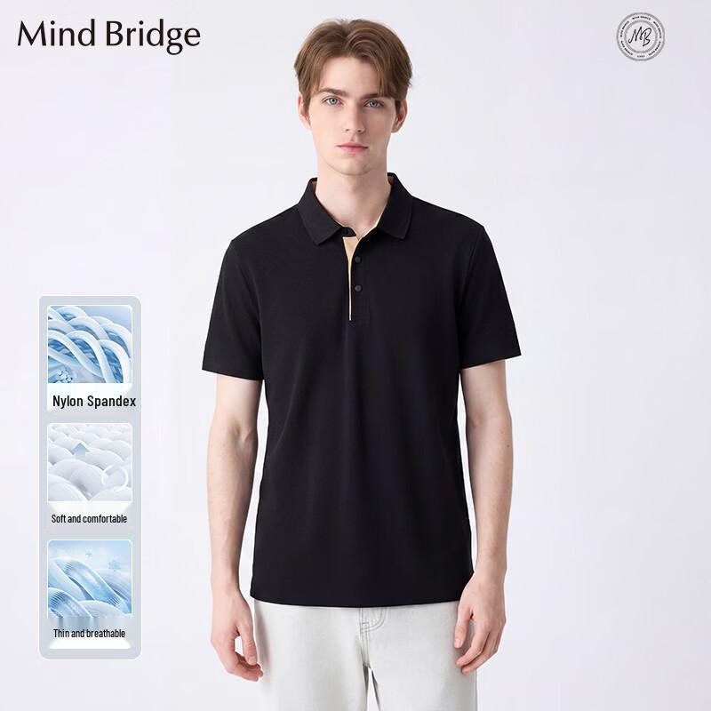 Mind Bridge Men s Short Sleeve Polo Shirt XL