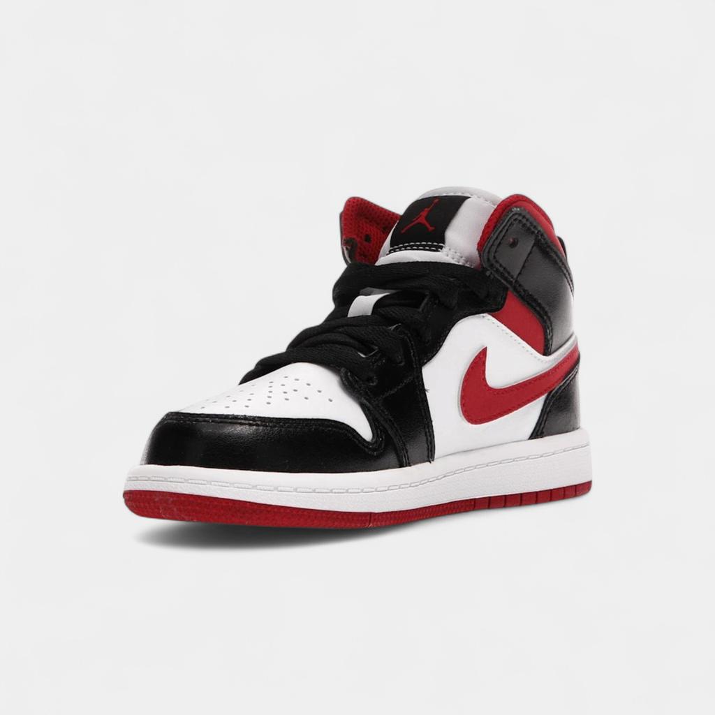 Jordan 1 Mid Gym Red Black White (PS)