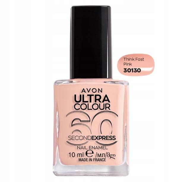 Oja Avon Think Fast Pink cu Uscare Rapidă