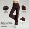 Girls' High-Waist Flared Casual Pants