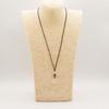Cord Necklace Gemstone Pendant – Rose Quartz Heart