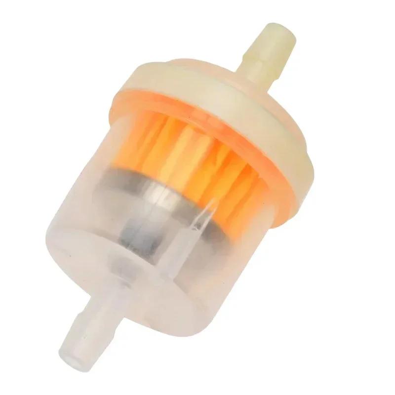 

1-6 шт. Автомобильный бензиновый масляный фильтр трубы универсальный встроенный газовый топливный фильтр для небольшого двигателя газонокосилки мотоцикл аксессуары 6MM-8MM