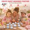 Parent Child Craft Activity Supplies 10PCS Cake Pop Mold Set, Heart/Cloud/Star/Square/Round Shape, PLA Press-forming Baking Diy Dessert Press