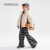 MOMOCO Boys' Winter Trendy Furry Coat