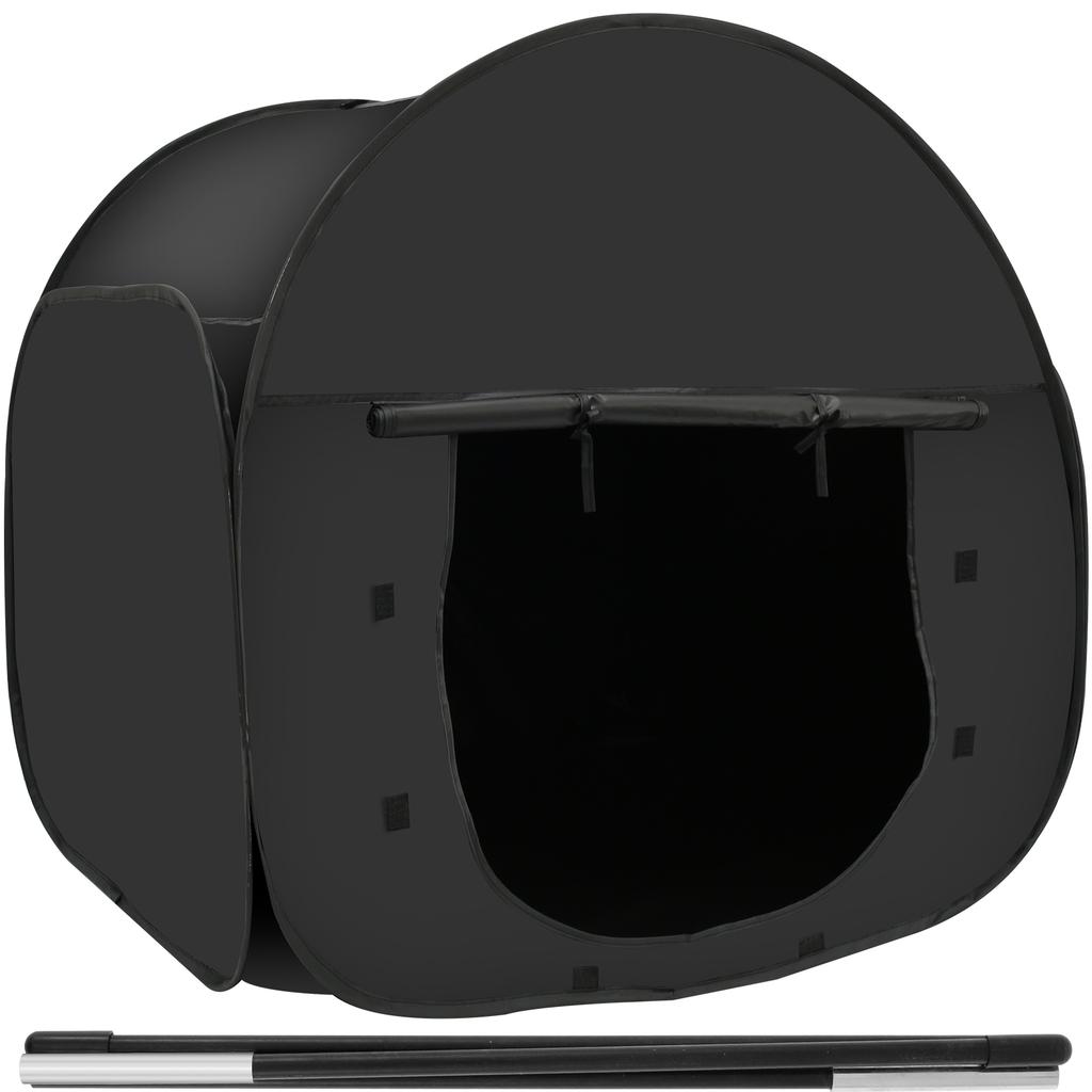 1/2PCS Sensory Tent Kids Foldable Pop Up Tent for Autistic Children Indoor Blackout Tent Storage Bag Hold 1 to 2 People Windows