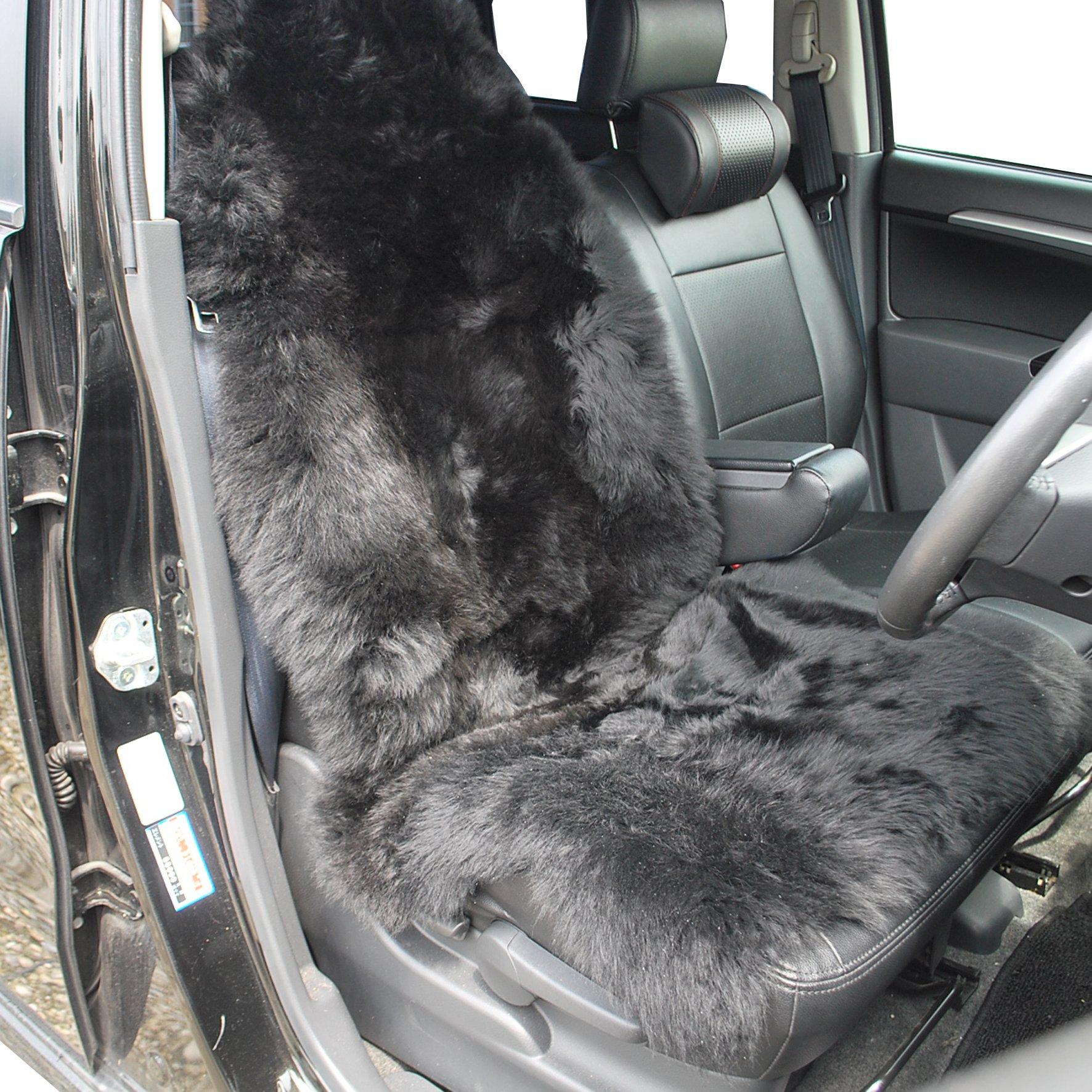 

BMS Luxury Mouton Seat Cover Black (Long Hair) LC-01BK чёрный