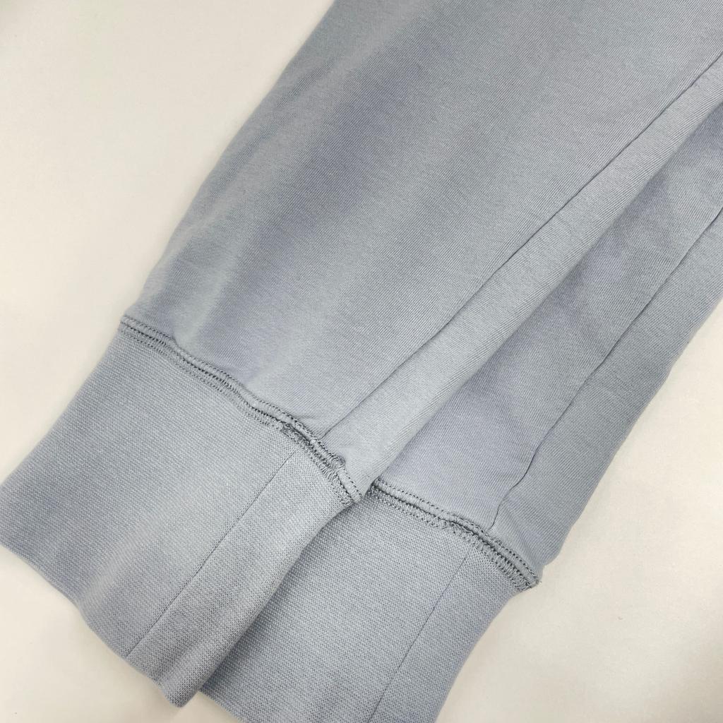 Mes Ailes Light Blue DJ3601 Cotton Jersey Parka Jacket M Light blueUsed