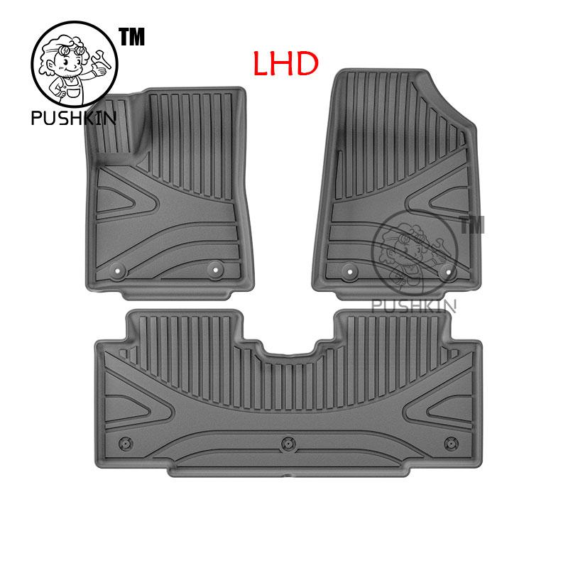 LHD RHD Car Floor Mats For Geely EX2 Xingyuan Proton Emas 5 E22H 2025 2026 Rug TPE Pad Foot Cover Auto Accessories