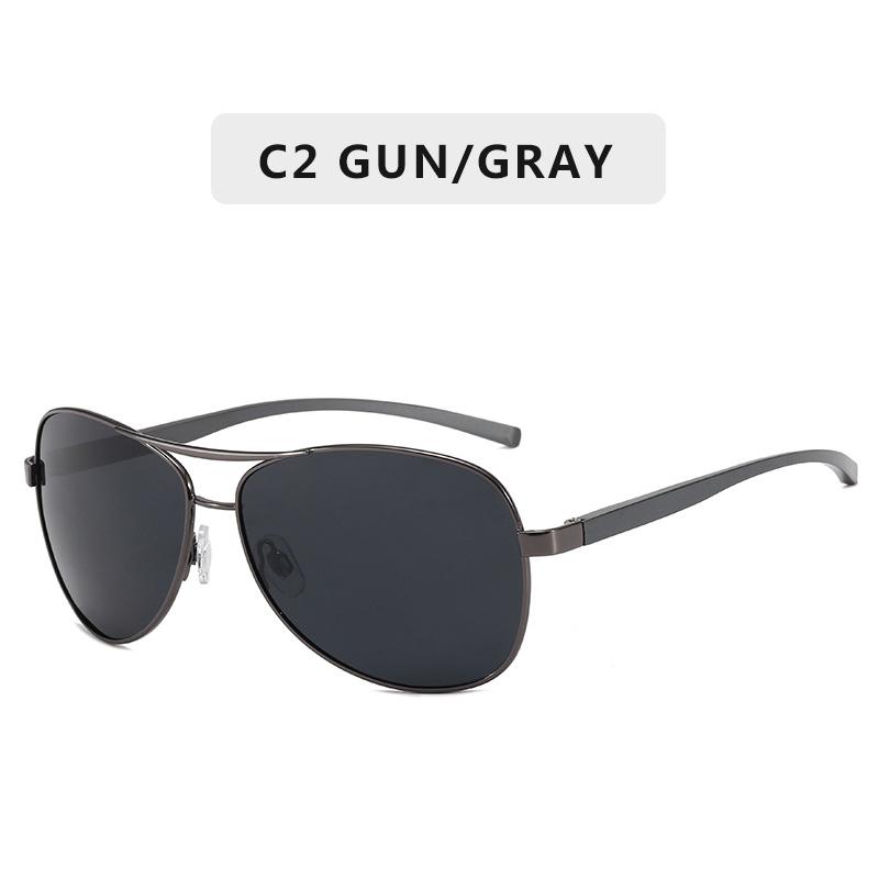 

Men Vintage Aluminum Polarized Stylish Sunglasses Pair Classic Sun glasses Coating Lens Driving Eyewear For Men/Women Polarized