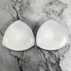 Bra Pad Insert Sewn Push Up Bra Cup Inserts Removable Triangle Breast Enhancer for Swinsuit Sports Bra Bikini