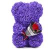 Rose Teddy Bear Mom Girlfriend Birthday Gifts Women Rose Teddy Bear Artificial Flower Anniversary Valentines Day Birthday Gift