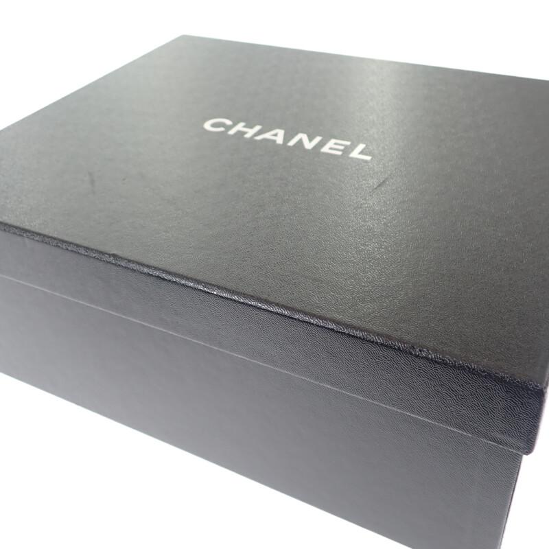 CHANEL  G45156 loafers gray leather Women