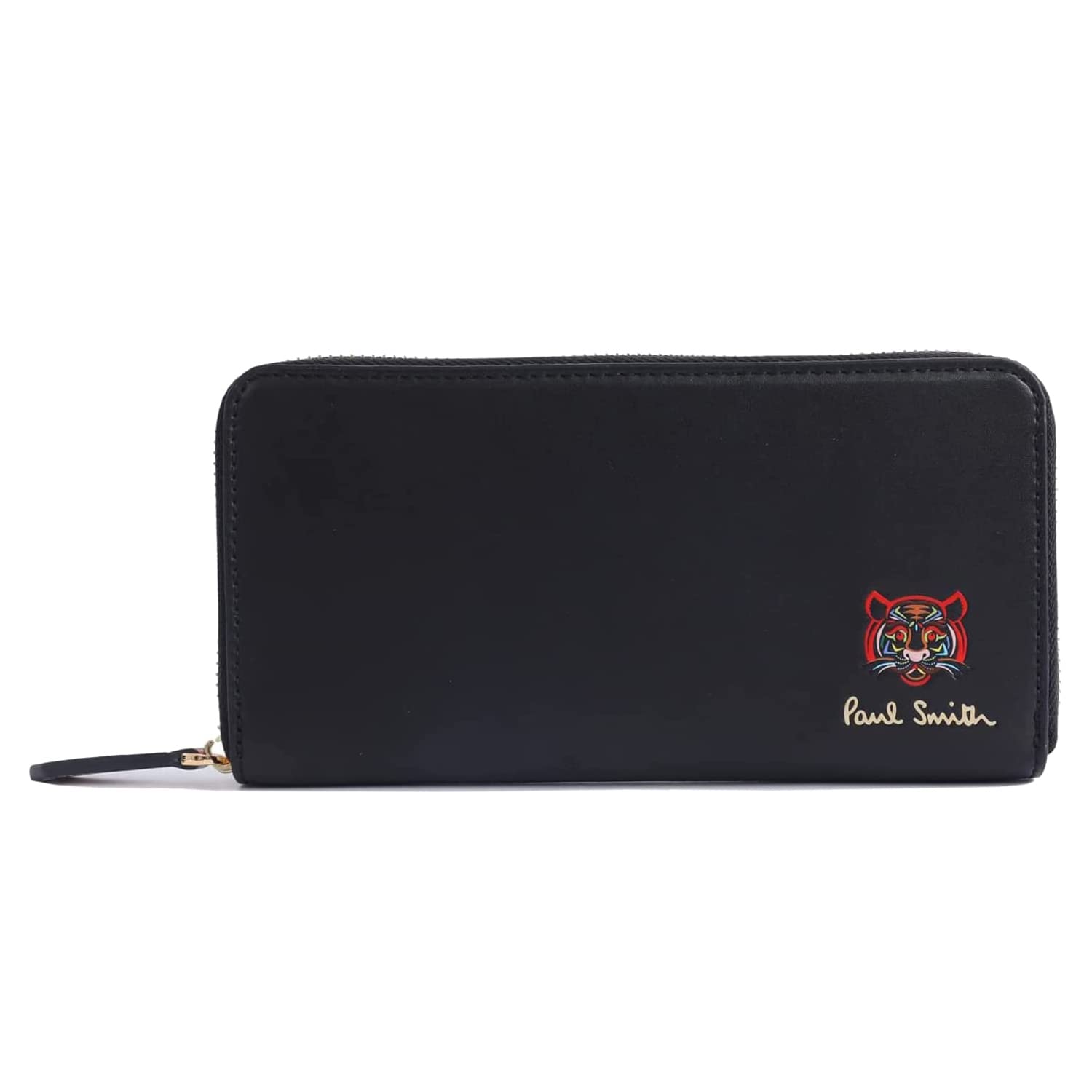 

Wallet Tiger Long Wallet Marketry Stripe Tiger Billfold Coin Purse Cowhide Men s [Product] чорний