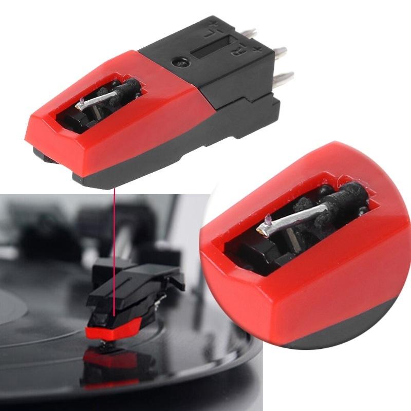 Phonograph Stylus Needles Crisp Clear Sound Wear Resistant for Most Vinyl Record Players Home Audio Playback