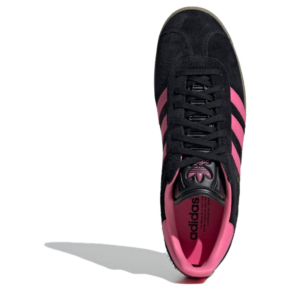 Adidas Originals Gazelle Comfortable Lightweight Low-Top Sneakers Unisex Sneakers Black Pink JH5667