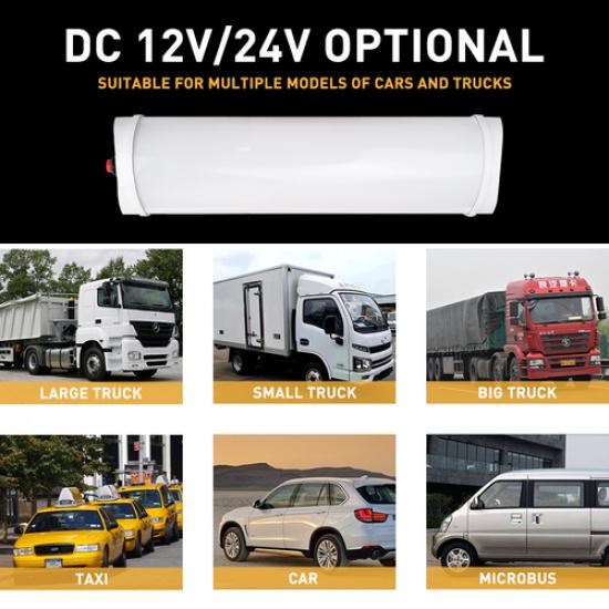 

RV LED 12v CEILING FIXTURE DOME LIGHT FOR CAMPER TRAILER RV MARINE 2835 SMD EOA