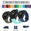 QuickFit-Armband für Garmin Fenix 8 7 6 5 47mm 7x 6x 5x 51MM Wasserdichtes und schweißfestes Sport-Uhrarmband für 22mm 26mm QuickFit